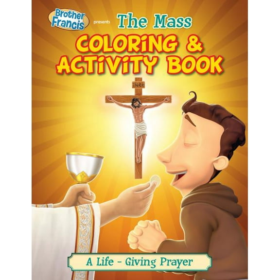 Brother Francis Mass Coloring & Activity Bk, Book 6, (Paperback)