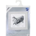 thumbnail image 2 of Baby Hands Birth Record On Aida Counted Cross Stitch Kit-8"X7" 18 Count, 2 of 4