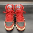thumbnail image 4 of Ad-id-as Ortholite D74373 Mens Size 7 Red Mid Lace Up Ankle Basketball Shoes 2013, 4 of 6