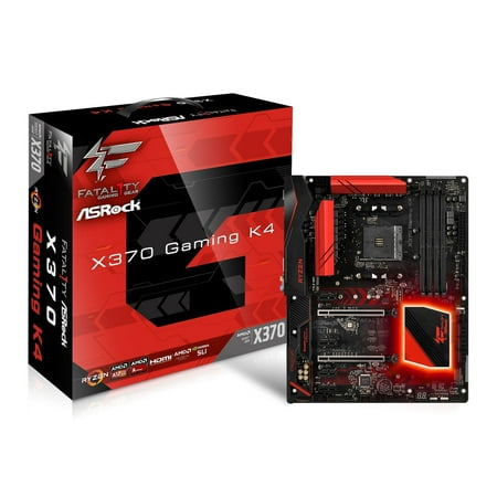 ASRock X370 GAMING K4 FATAL1TY Socket AM4/AMD X370/DDR4/A&GbE/ATX (Best Am4 X370 Motherboard)
