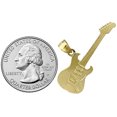 thumbnail image 3 of 14K Gold 36MM Guitar Pendant, 3 of 5