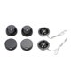 thumbnail image 3 of Car Audio Altavoz de altavoces de 2 "150W Micro Dome Tweeters de audio con crossover incorporad Tomshoo Car Audio, 3 of 7