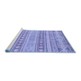 thumbnail image 2 of Ahgly Company Machine Washable Indoor Rectangle Abstract Blue Modern Area Rugs, 5' x 8', 2 of 4