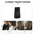 thumbnail image 3 of Toyvian Comfortable Black Silicone Clarinet Thumb Rest for Finger Support and Easy Playing, 3 of 7