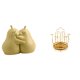 thumbnail image 1 of sujetalibros decorativos,Sujetalibros decorativos para oficina y hogar,libros pesados,Sujetalibros,topes,estantes,exhibidor moderno,Soporte para tazas,Soporte para tazas de café para encimera, 1 of 8