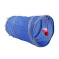 thumbnail image 4 of Loewten Interactive Cat Tunnel Toy, Polyester Cat Tunnel With Hanging Ball For Cats For Rabbits For Puppies, 4 of 8