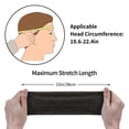 thumbnail image 2 of Doodle dinosaur Sports Headband for Women Men, Running Headband Sweat Bands for Cycling, Yoga, Spa, Athleti, Workout - Moisture Wicking Hairband, 2 of 5