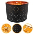 thumbnail image 1 of OULII Large Lamp Shade Black Iron Decorative 1Pack for Floor Lamp Hotel Managers, 1 of 8