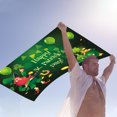 thumbnail image 3 of Saint Patrick Decorations St. Patrick's Day Background Cloth Flag Festival Party Decoration, 3 of 3
