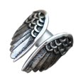 thumbnail image 2 of keepw Men Wing Ring Exquisite Retro Style Punk Style Jewelry Decoration Birthday Gift Adjustable Open Rings Fashion Decoration, 2 of 6
