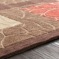 thumbnail image 6 of Mark&Day Area Rugs, 8ft Round Elk Point Modern Burnt Orange Area Rug, Cream Red Carpet for Living Room, Bedroom or Kitchen (8' Round), 6 of 8