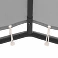 thumbnail image 2 of vidaXL Gazebo 157.5"x157.5" Anthracite, 2 of 8