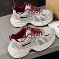 thumbnail image 5 of CHICVOMEY Platform Sneakers for Women Breathable Mesh Fashion Sneakers Non-Slip Casual Shoes Unisex for Tennis & Walking, 5 of 7