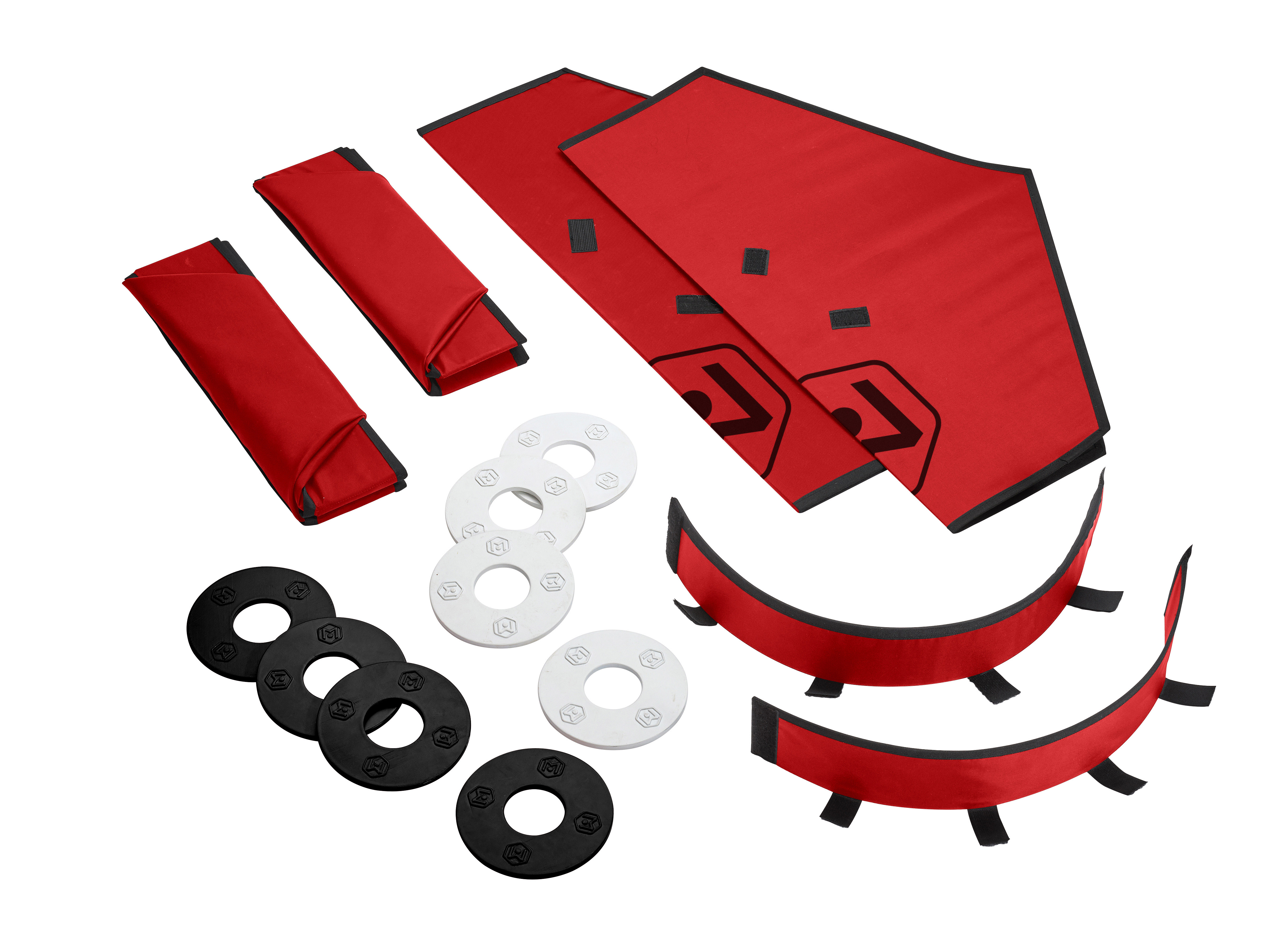 Wicked Big Sports Supersized Vinyl Washer Toss Outdoor Game with 6 Washers and 2 Targets