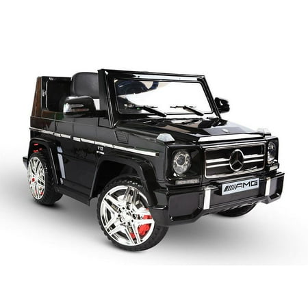 12v Ed Mercedes Amg G65 Ride On Electric Car For Kids With 12v Ed Mercedes Amg G65 Ride On Electric Car For Kids With Remote Control Led Lights Mp3 Leather Seat Black