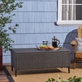 thumbnail image 5 of Resin Wicker Material - Store Pool Toys and Drain Moisture - Patio and Beach - Fit for Summer Storage, 5 of 6