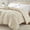 Beige-California King, variant on Comforter Duvet Insert - Black Down Alternative Bed Size Lightweight Bedding Comforters Quilted Soft All Season Reversible Black/light Grey