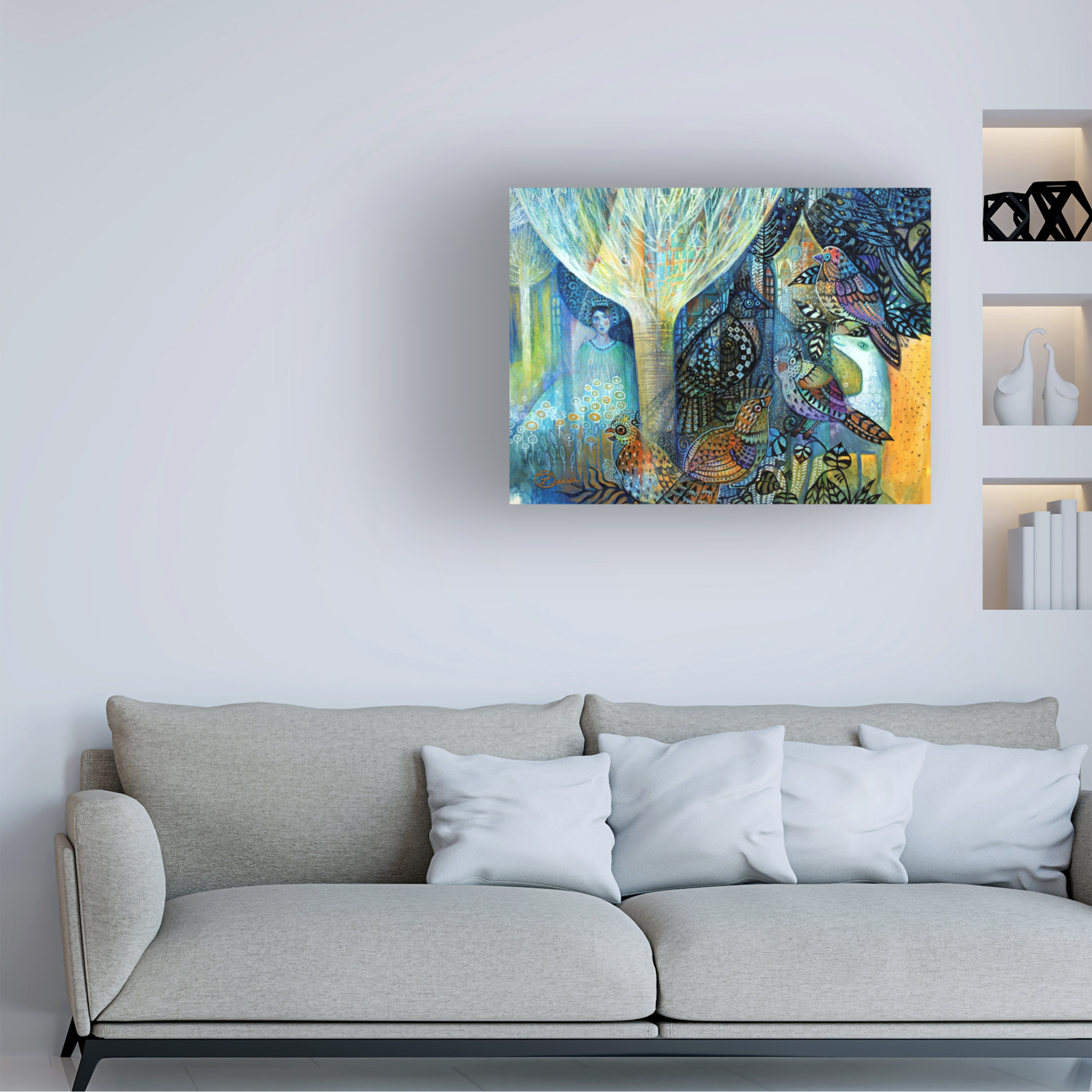 Trademark Fine Art 'Fairy' Canvas Art by Oxana Ziaka