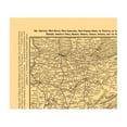 thumbnail image 4 of Railroad Map - Seaboard Air Line Railroad - Rand McNally 1896 - Vintage Wall Art, 4 of 4