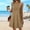 A1 Khaki, variant on Embroidered Dress for Women Linen Dress Women Cotton Peasant Dress Gauze Dress for Women Cotton Dresses for Women Loose Fit Beach Cotton Gauze Clothing For Women Green L