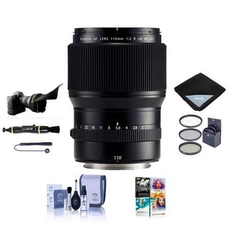 UPC: 0192223097643 | GF 110mm f/2 R LM WR Lens  Bundle with ProOptic 77mm Filter Kit  Flex Lens Shade  Lens Wrap  LensPen Cleaner  Lens Cap Tether  Cleaning Kit  PC Software Kit