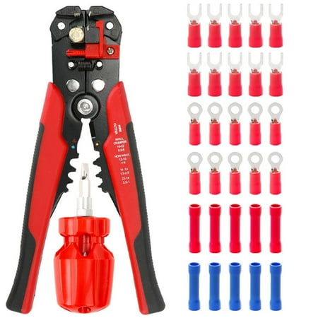 

Cable Crimping Tool Kit Professional Wire Stripper Wire Crimper Wire Cutter