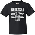 thumbnail image 3 of Inktastic Nebraska Awesome Since 1867 Youth T-Shirt, 3 of 5