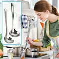 thumbnail image 4 of Dadatutu Soup Ladle Flatware Cookware Steel Slotted Spoon Cooking Utensil, 4 of 4