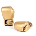 thumbnail image 2 of BLEEUS 2Pcs Boxing Gloves Kickboxing Training Gloves For Boys Girls Youth Fitness Supplies (Gold), 2 of 7