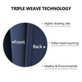 thumbnail image 6 of Blackout Tier Curtain, Kitchen Thermal Insulated Rod Pocket Small Curtain, 6 of 7