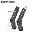 thumbnail image 2 of Naloa Christmas Party Knee Socks, High Socks Long Stretchy Sock Women Knee High Stocking, Long Socks for Women, 2 of 6