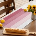 thumbnail image 3 of Placemats Set of 4, Pink Wood Grain Place Mats Rustic Ombre Wooden Stripes Tablemats Washable Placemat Table Decoration for Kitchen Table Dinner Party Home Decor Indoor Outdoor 13x19 Inch, 3 of 9