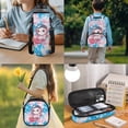 thumbnail image 3 of Bulopur Kawaii Girls 17 Inch Backpack Set, 4 Piece Axolotl Print School Bookbag with Lunch Box, Water Bottle Holder and Pencil Case for Elementary, 3 of 8