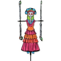 Day of the Dead Woman Whirligig Wind Spinner by Premier Kites #21926