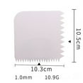 thumbnail image 5 of Guangmc 4-Piece Home Dessert Decorating Kit with Cake Scraper, Fondant Icing Spatula, Offset Spatula & Decorative Comb Baking Tools, 5 of 6