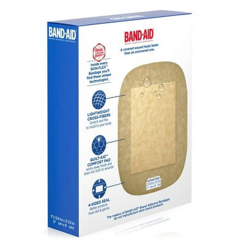 BandAid SkinFlex Bandages Extra Large (Pack of 16)