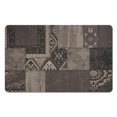 thumbnail image 1 of Tapis de Salle de Bain 20x32 Pouces : Lavable en Machine, Réversible, Idéal pour Entrée, Cuisine, Chambre - Tapis de Sol Intérieur et Extérieur avec Design en Couches, Accueil, 1 of 5