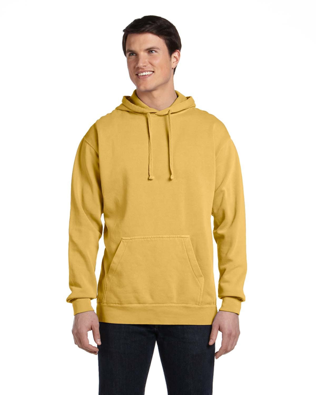 comfort colors yellow sweatshirt