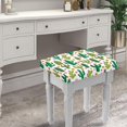 thumbnail image 5 of FOR U DESIGNS Cactus Print Stool Covers Rectangle 2 pcs Soft Bar Stool Seat Covers Stretch Vanity Chair Cover High Chair Cover for Barstools Coffee, 5 of 9