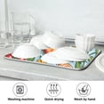 thumbnail image 7 of Yayeee Dish Drying Mat for Kitchen Counter 18"x24" Microfiber Absorbent Pad, Floral Tomatoes, 7 of 7