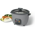 Starfrit Electric Rice Cooker - 10 Cups - Steamer Basket, Measuring Cup ...