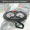 thumbnail image 7 of FEAMOS Motorcycle Instrument Cluster Assembly12V High Accuracy Speedometer Bike Gauges Assembly Simple Installs for 150cc Bikes, 7 of 7