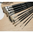 thumbnail image 5 of Creative Mark Hamburg Premiere Professional Oil Painting Brushes - Set of 21 Oil Paint Brushes with Brush Case- Handmade in Germany, Natural & Synthetic Hair Blend, Long Triple-Lacquered Birch Handle, 5 of 7