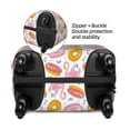 thumbnail image 2 of Yiaed Flamingo And Pineapple Print Travel Luggage Cover Suitcase Protector Fits 18-32 Inch Luggage Wheel Covers Patterned Elastic Luggage Anti-scratch（No luggage）-Medium, 2 of 5