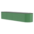 thumbnail image 4 of GloryStar Outdoor Galvanized Raised Bed, Metal Planter Box for Gardening, Rust-Resistant and Simple Assembly, 4 of 8