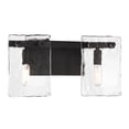 thumbnail image 3 of Genry 2-Light Bathroom Vanity Light in Matte Black, 3 of 5