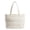 Beige, variant on Puffy Tote Bag for Women, Lightweight Work Tote Handbag | 20L for 15.6" Laptop/ 18L for 15.6" Laptop, Quilted Shoulder Bag for Travel College Gym Daily