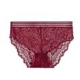 thumbnail image 1 of Panties for Women Thong Large Size Low-Rise Solid Lace Breathable, 1 of 2