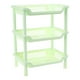 thumbnail image 2 of Estantería de almacenamiento rectangular de 3 capas | Estante organizador de baño de plástico | De pie | Polivalente para cocina/baño | Diseño estable y duradero | Ahorro de espacio | 1 paquete, 2 of 6