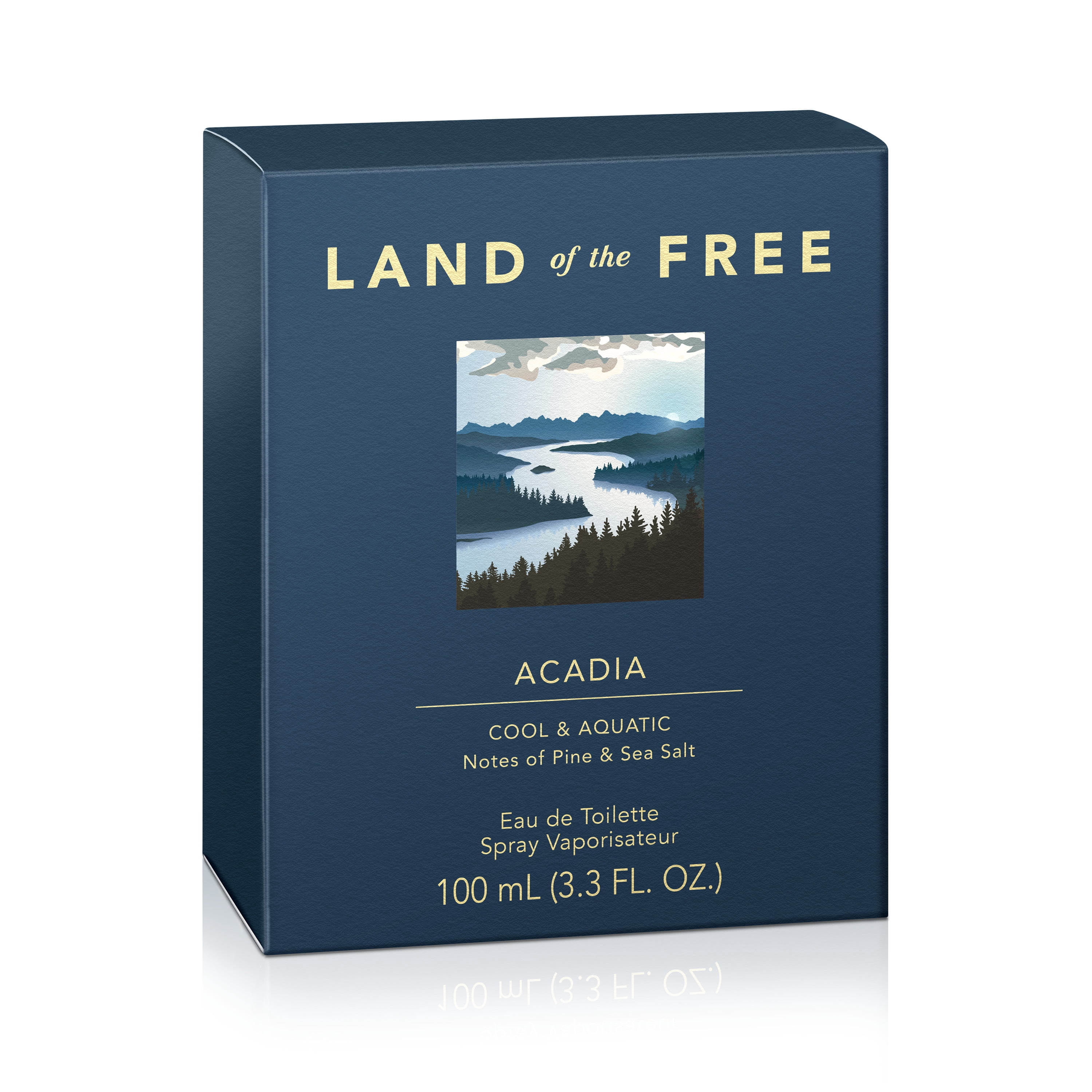 LAND of the FREE - Acadia, Clean Fragrance, 3.3 OZ